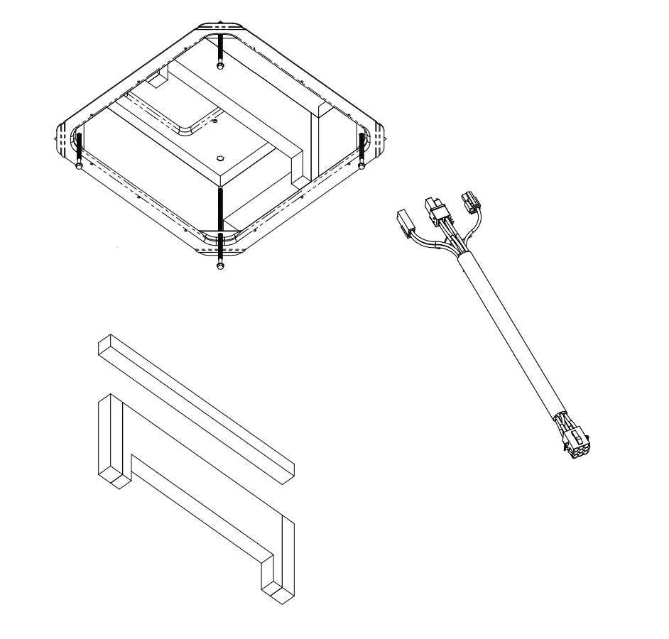 COLEMAN RVP, COLEMAN RVP 8330A5221 Air Conditioner Adapter Kit Uses Of The Wireless Remote Carrier Existing Ceiling Assembly With A Coleman Roof Top Heat Pump Air Conditioner Unit