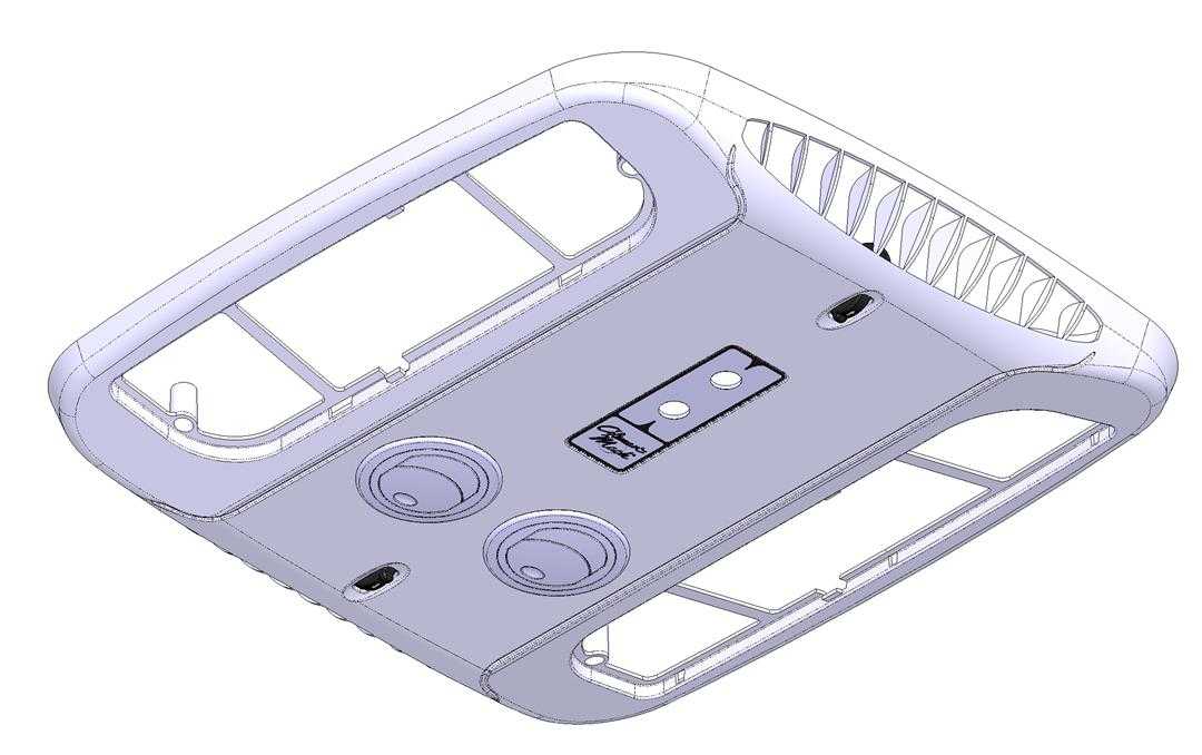 COLEMAN RVP, COLEMAN RVP 9470-4231 Air Conditioner Ceiling Assembly Shroud Superior Customer Service Are Provide