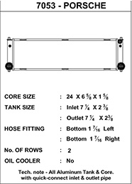 7053 CSF Radiator