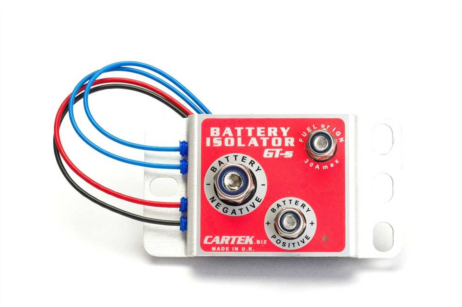 Cartek, Cartek GT Battery Isolator Kit with Blue Buttons