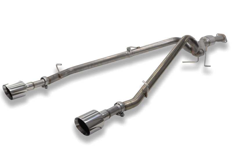 Carven Exhaust, Carven 2019 RAM 1500 5.7L (Dual Tailpipe) Competitor Series Cat-Back w/5in Tips - Polished Stainless