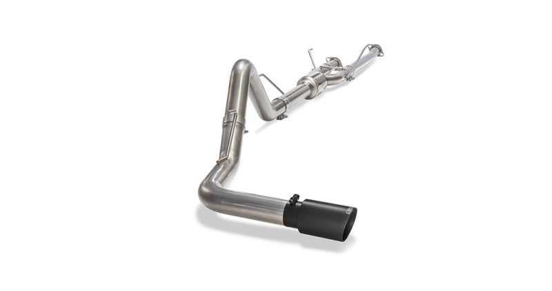 Carven Exhaust, Carven Exhaust CT1001 - Carven 14-19 Toyota Tundra 5.7L (EC/Crew Max) Competitor Series Cat-Back w/4in. Tip Ceramic Black