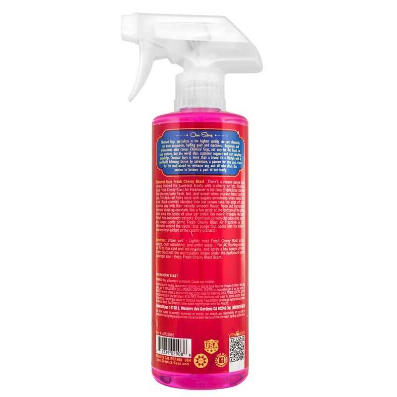 Chemical Guys, Chemical Guys AIR22816 - Fresh Cherry Blast Air Freshener & Odor Eliminator16oz