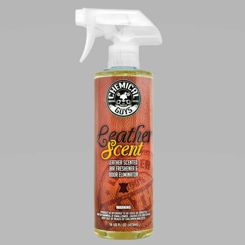 Chemical Guys, Chemical Guys AIR_102_16 - Leather Scent Air Freshener & Odor Eliminator16oz