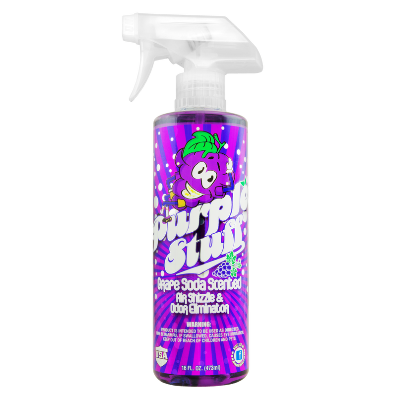 Chemical Guys, Chemical Guys AIR_222_16 - Purple Stuff Grape Soda Air Freshener & Odor Eliminator16oz