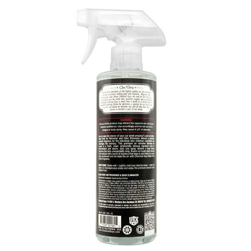 Chemical Guys, Chemical Guys AIR_224_16 - Black Frost Air Freshener & Odor Eliminator16oz