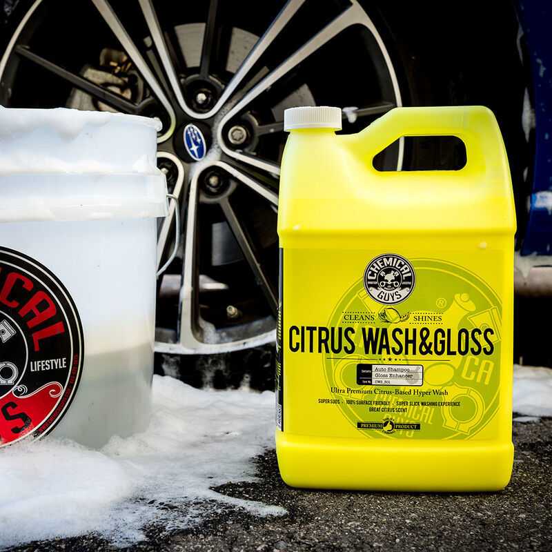 Chemical Guys, Chemical Guys CWS_301 - Citrus Wash & Gloss Concentrated Car Wash1 Gallon