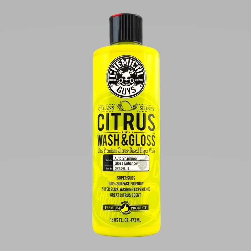 Chemical Guys, Chemical Guys CWS_301_16 - Citrus Wash & Gloss Concentrated Car Wash16oz