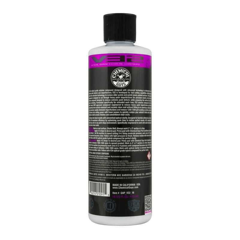 Chemical Guys, Chemical Guys GAP_V32_16 - V32 Optical Grade Extreme Compound16oz