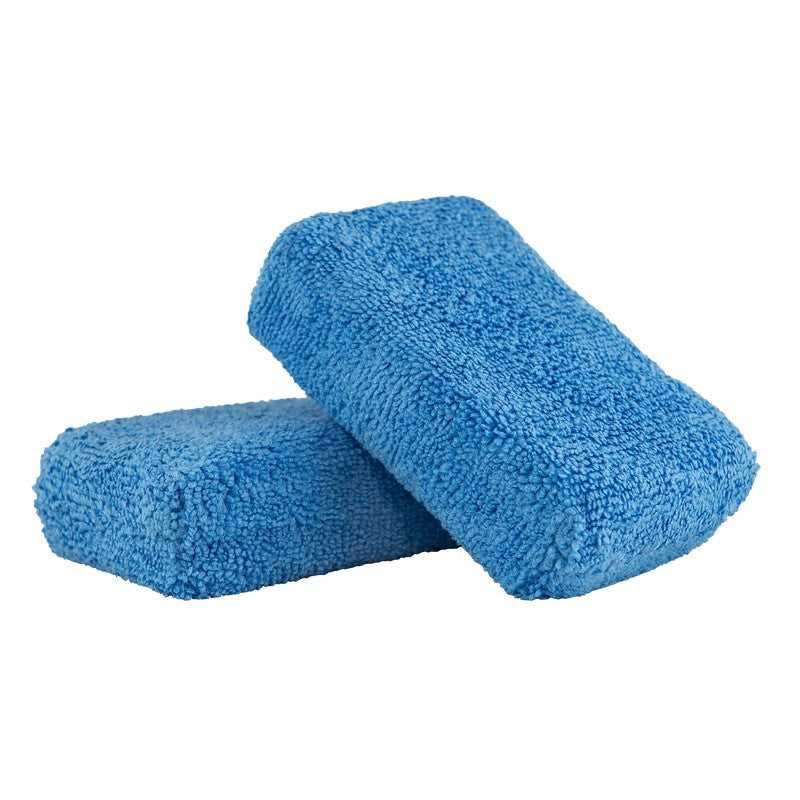 Chemical Guys, Chemical Guys MIC_292_02 - Premium Grade Microfiber Applicators2in x 4in x 6inBlue2 Pack