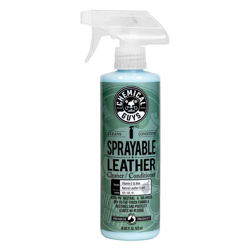 Chemical Guys, Chemical Guys SPI_103_16 - Sprayable Leather Cleaner & Conditioner In One16oz