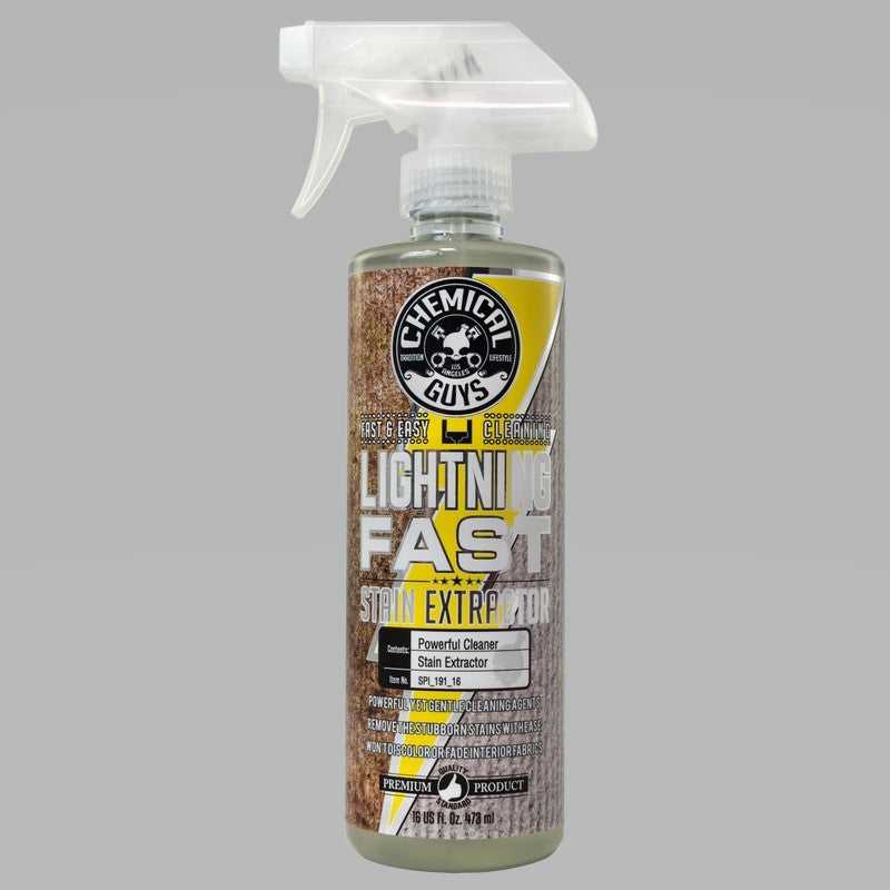 Chemical Guys, Chemical Guys SPI_191_16 - Lightning Fast Carpet & Upholstery Stain Extractor16oz