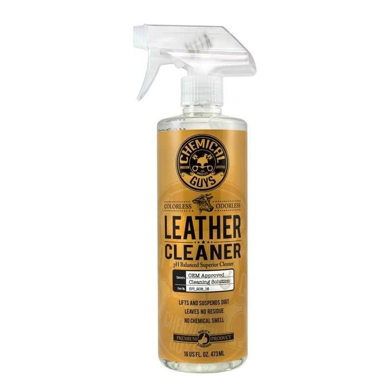 Chemical Guys, Chemical Guys SPI_208_16 - Leather Cleaner Colorless & Odorless Super Cleaner16oz