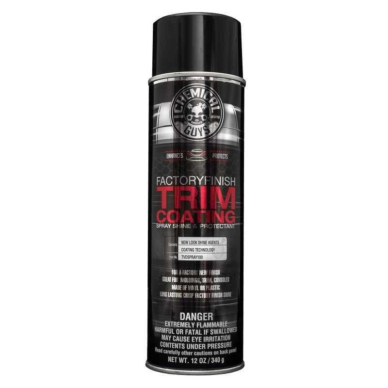 Chemical Guys, Chemical Guys TVDSPRAY100 - Factory Finish Trim Coating & Protectant for Rubber/Plastic/Vinyl