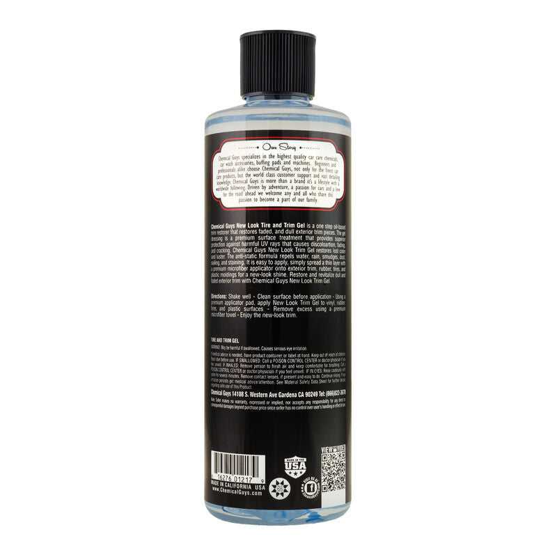 Chemical Guys, Chemical Guys TVD_108_16 - Tire & Trim Gel for Plastic & Rubber16oz