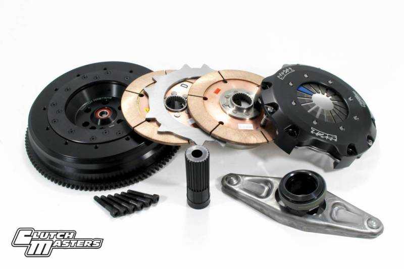 Clutch Masters, Clutch Masters 03075-TD7R-A FITS 11-15 BMW 335 3.0L N55 Twin-Disc (Race) Clutch Kit w/ Aluminum Flywheel