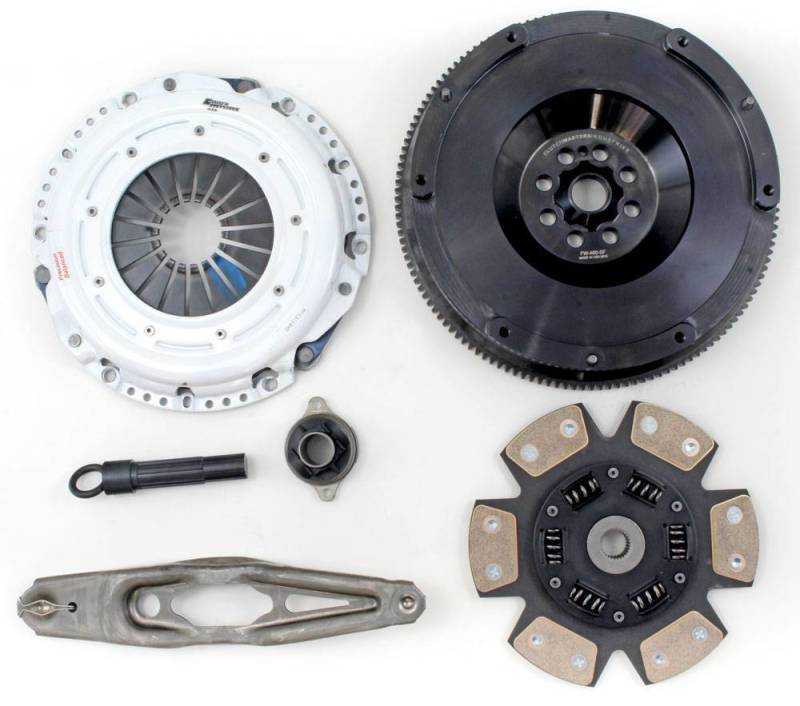 Clutch Masters, Clutch Masters 03465-HDC6-SK FITS 14-19 Mini Cooper 1.5L Turbo FX400 6-Puck Clutch Kit w/ Steel Flywheel