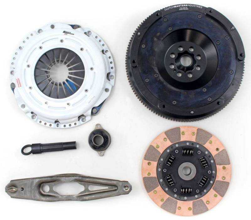 Clutch Masters, Clutch Masters 03465-HDCL-AK FITS 14-19 Mini Cooper 1.5L Turbo FX400 8-Puck Clutch Kit w/ Aluminum Flywheel