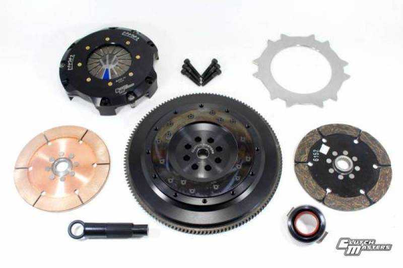 Clutch Masters, Clutch Masters 08150-TD7S-A - 17-18 Honda Civic 1.5L Turbo (EX/Si) Race/Street Twin-Disc Clutch Kit w/Alum Flywheel