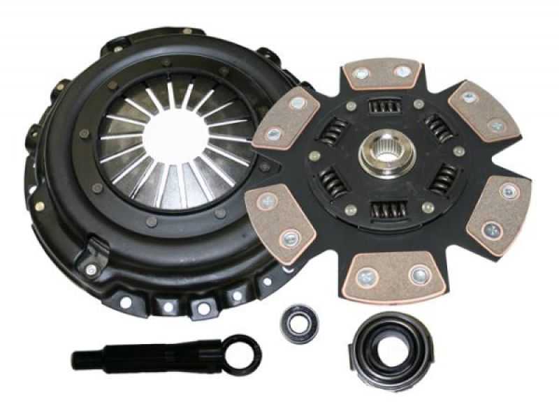 Competition Clutch, Competition Clutch 10045-1620 - Comp Clutch 1994-2005 Mazda Miata Stage 4 6 Pad Ceramic Clutch Kit