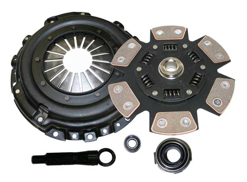 Competition Clutch, Competition Clutch 7248-1620 - Comp Clutch 13-17 Ford Focus ST Stage 4 / 6 Pad Ceramic Sprung Clutch Kit