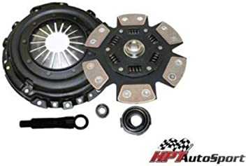 Competition Clutch, Competition Clutch 8022-1620 - Comp Clutch 1993-1995 Honda Civic Del Sol Stage 4 6 Pad Ceramic Clutch Kit