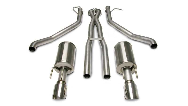 CORSA Performance, Corsa 05-06 Pontiac GTO 6.0L V8 2.5in Sport Cat-Back + XPipe Exhaust Polished Tips