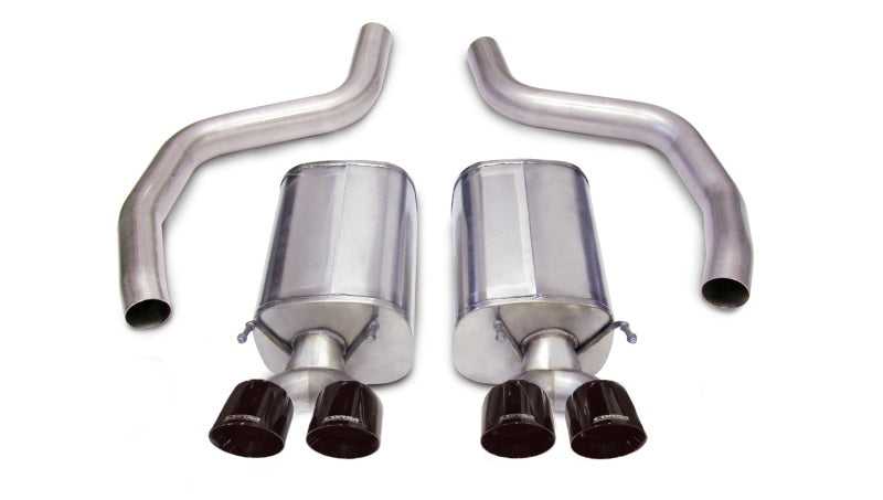 CORSA Performance, Corsa 06-13 Chevrolet Corvette C6 Z06 7.0L V8 Black Sport Axle-Back Exhaust