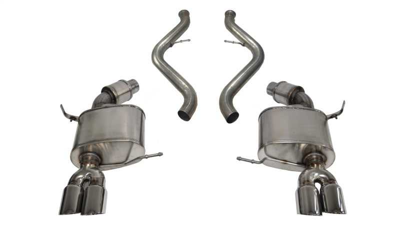 CORSA Performance, Corsa 08-12 BMW M3 Convertible E93 Polished Sport Cat-Back Exhaust