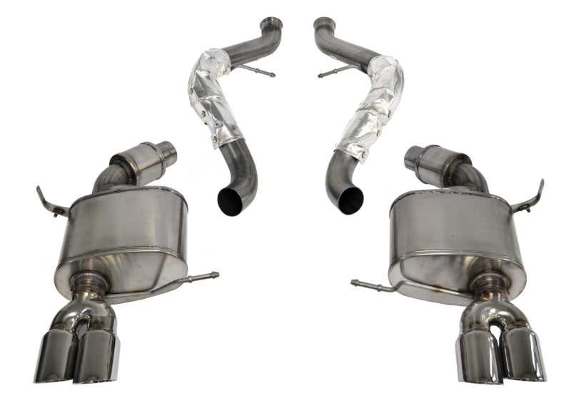 CORSA Performance, Corsa 08-12 BMW M3 Convertible E93 Polished Sport Cat-Back Exhaust