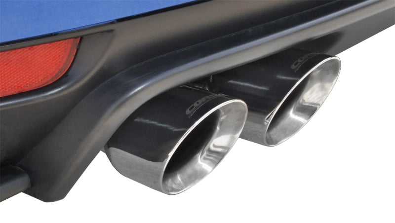 CORSA Performance, Corsa 08-13 Subaru Impreza Hatchback STI 2.5L Turbo Manual Polished Sport Cat-Back Exhaust