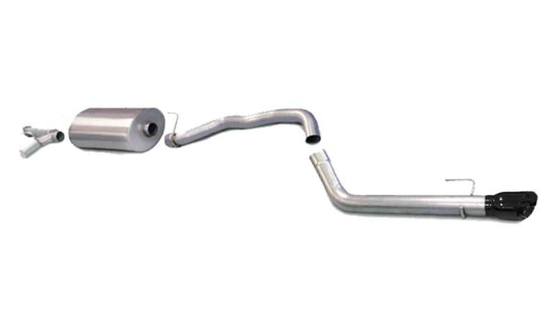 CORSA Performance, Corsa 08-13 Toyota Sequoia 5.7L V8 Touring Cat-Back Exhaust w/Black 4in Tip