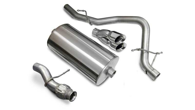 CORSA Performance, Corsa 09-11 Chevrolet Tahoe 5.3L V8 Polished Sport Cat-Back Exhaust