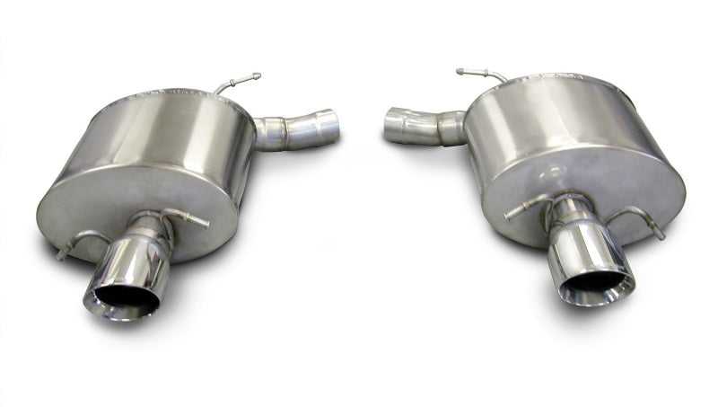 CORSA Performance, Corsa 09-13 Cadillac CTS Sedan V 6.2L V8 Polished Sport Axle-Back Exhaust