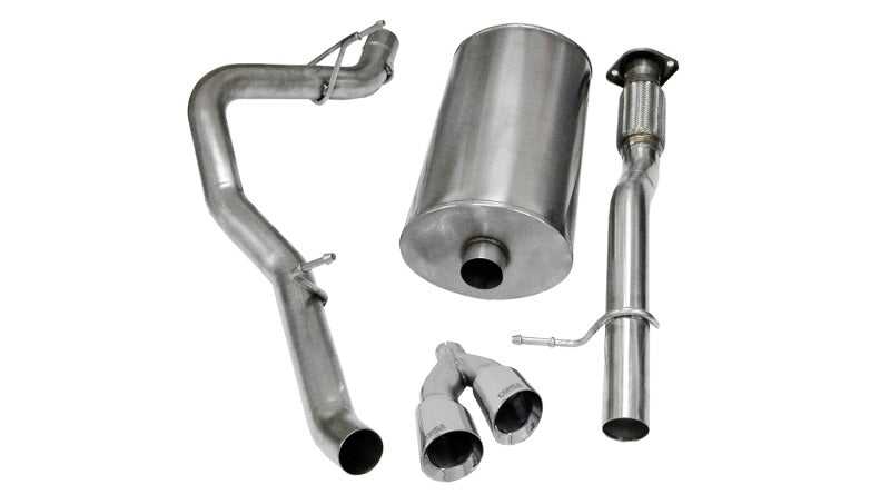 CORSA Performance, Corsa 09-13 Chevrolet Suburban 1500 5.3L V8 Polished Sport Cat-Back Exhaust