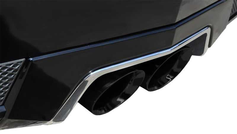 CORSA Performance, Corsa 11-13 Cadillac CTS Coupe V 6.2L V8 Black Sport Axle-Back Exhaust