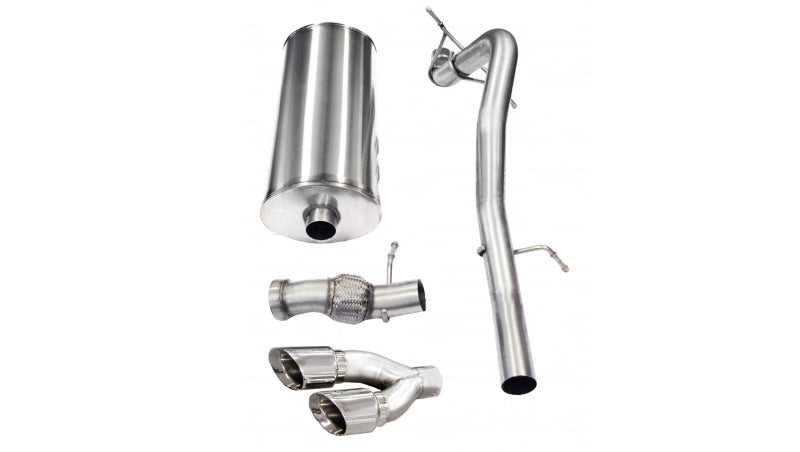 CORSA Performance, Corsa 11-13 Cadillac Escalade 6.2L V8 Polished Sport Cat-Back Exhaust