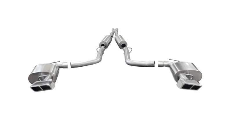 CORSA Performance, Corsa 11-13 Dodge Challenger SRT-8 6.4L V8 Auto Polished Xtreme Cat-Back Exhaust