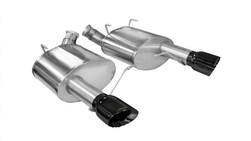 CORSA Performance, Corsa 11-14 Ford Mustang GT/Boss 302 5.0L V8 Black Sport Axle-Back Exhaust