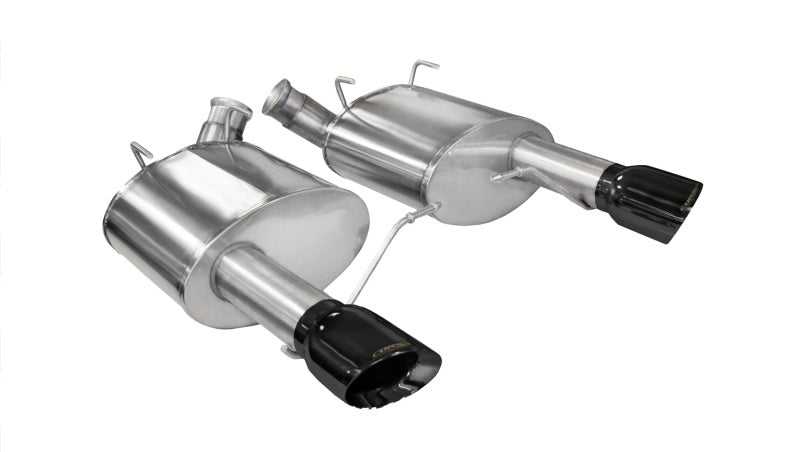 CORSA Performance, Corsa 11-14 Ford Mustang GT/Boss 302 5.0L V8 Black Xtreme Axle-Back Exhaust