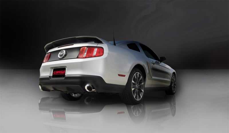 CORSA Performance, Corsa 11-14 Ford Mustang GT/Boss 302 5.0L V8 Polished Xtreme Axle-Back Exhaust