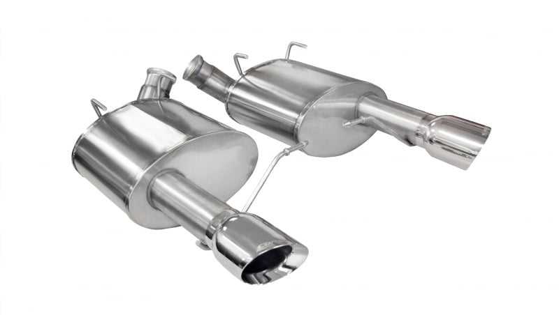 CORSA Performance, Corsa 11-14 Ford Mustang GT/Boss 302 5.0L V8 Polished Xtreme Axle-Back Exhaust