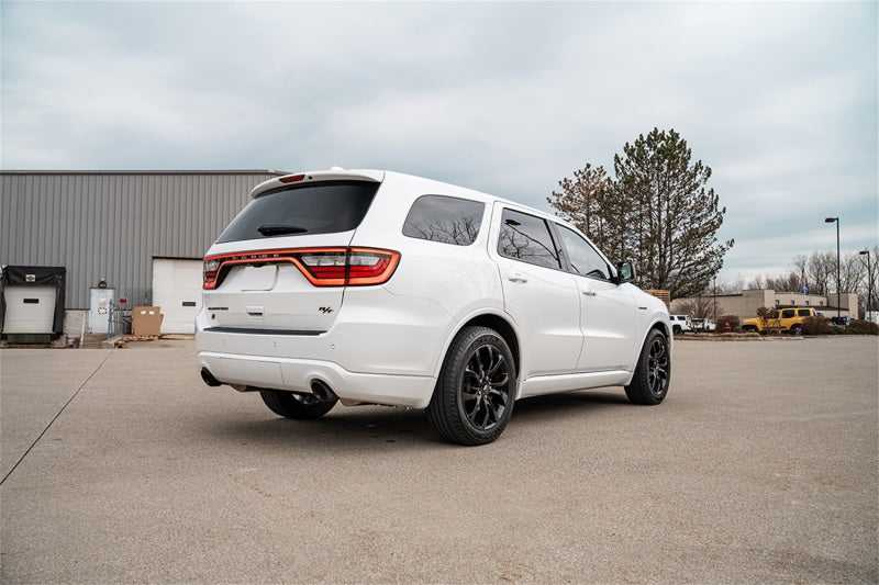 CORSA Performance, Corsa 11-23 Dodge Durango Xtreme 2.5in Cat-Back Dual Rear Exit w/ Single 4.5in Black PVD Tips