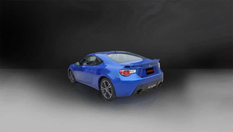 CORSA Performance, Corsa 12-14 Scion FRS / Subaru BRZ Black Tip Sport Cat-Back Exhaust