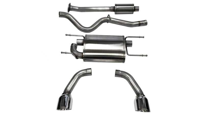 CORSA Performance, Corsa 12-14 Scion FRS / Subaru BRZ Polished Sport Cat-Back Exhaust