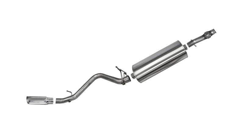 CORSA Performance, Corsa 14-17 Chevy Silverado 1500 Reg Cab/Standard Bed 5.3L Sport Cat-Back Single Side Exit Exhaust