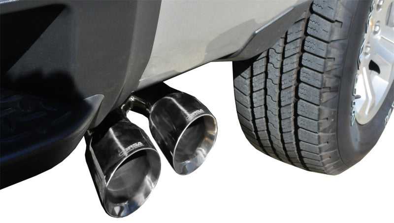 CORSA Performance, Corsa 14 GMC Sierra/Chevy Silv 1500 Reg. Cab/Std. Bed 5.3L V8 Polished Sport Single Side CB Exhaust