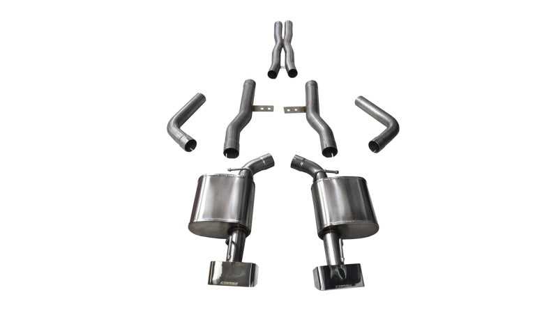 CORSA Performance, Corsa 15-16 Dodge Challenger SRT / Scat Pack / R/T 6.4L Polished Xtreme Cat-Back Exhaust