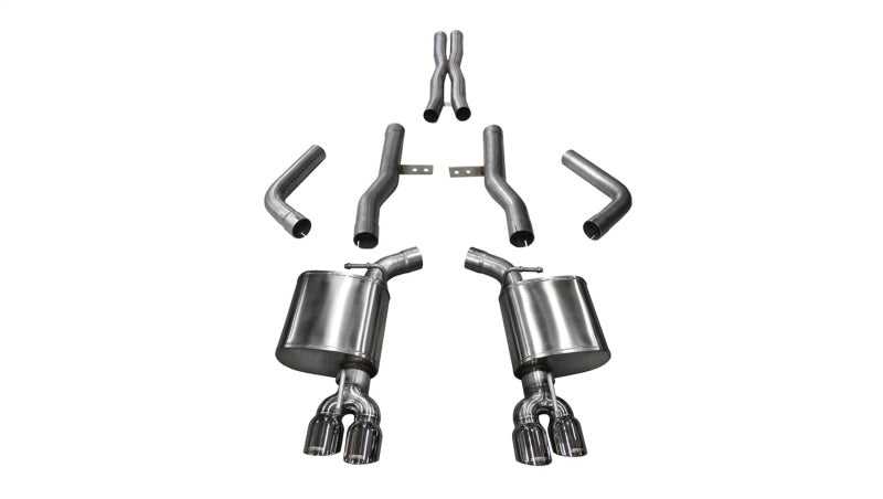 CORSA Performance, Corsa 17-18 Dodge Challenger 5.7L V8 Xtreme Cat-Back Dual Rear Exit w/3.5in Polished Tips