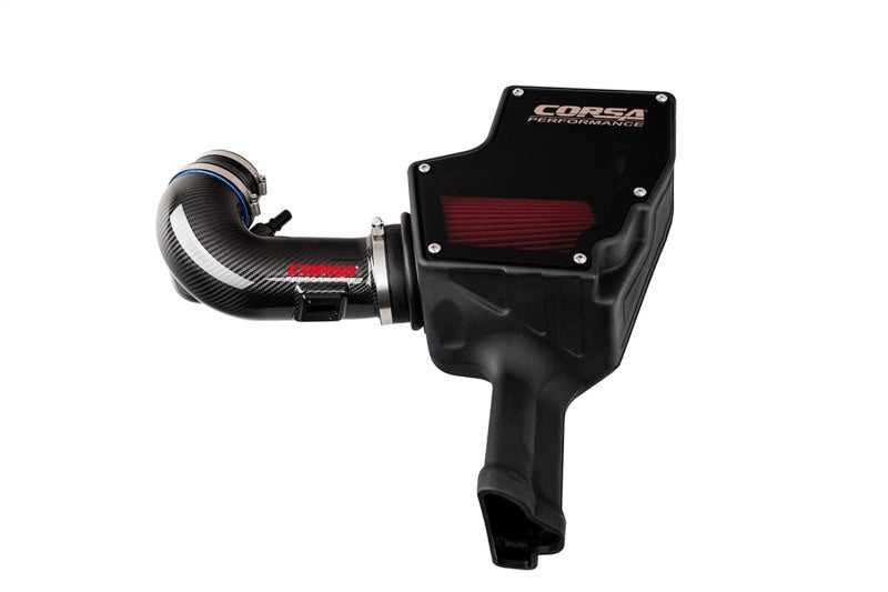 CORSA Performance, Corsa 18-22 Ford Mustang GT 5.0L V8 Carbon Fiber Air Intake w/ DryTech 3D No Oil